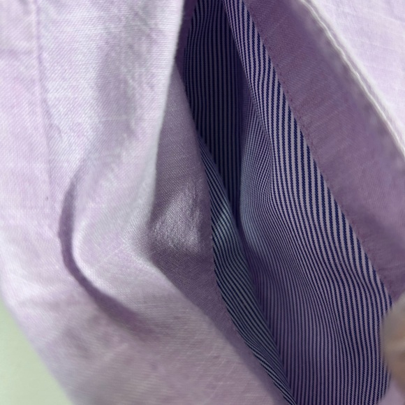 Vineyard Vines Men's Lavender Cotton BlendFlat Front Chino Shorts 34" Waist - Picture 3 of 7